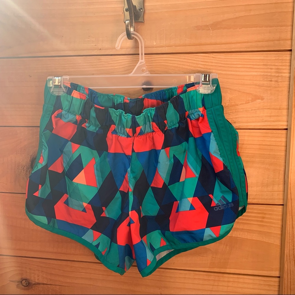 Printed Adidas Shorts